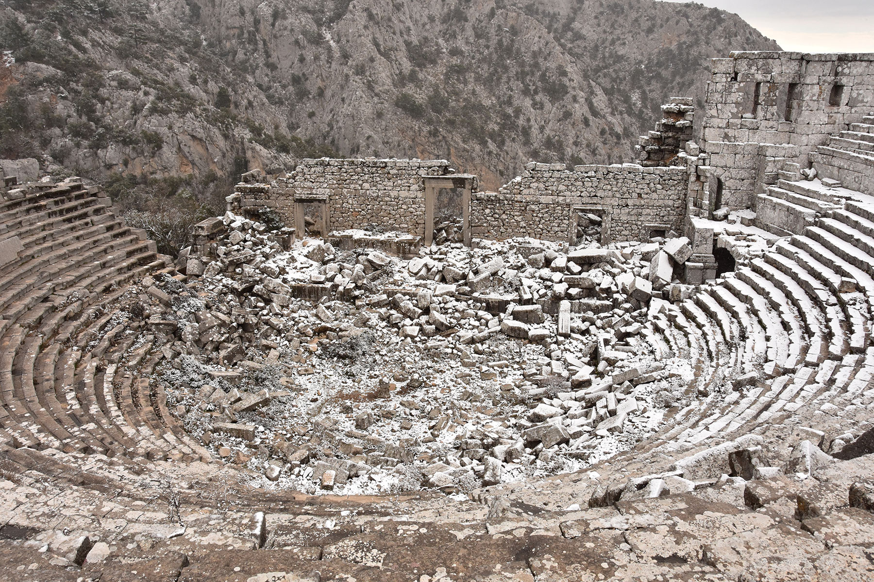 Theatre in Termessos, Düzlerçamı